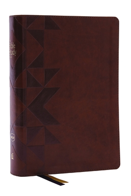 Nkjv, the Bible Study Bible, Leathersoft, Brown, Comfort Print: A Study Guide for Every Chapter of the Bible - O'Neal, Sam