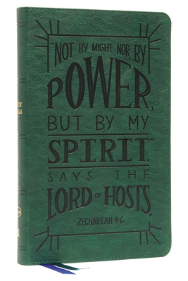 Nkjv, Thinline Youth Edition Bible, Verse Art Cover Collection, Leathersoft, Green, Red Letter, Comfort Print: Holy Bible, New King James Version - Thomas Nelson