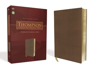 Nkjv, Thompson Chain-Reference Bible, Leathersoft, Brown, Red Letter - Thompson, Frank Charles, Dr. (Editor), and Zondervan