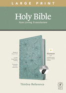 NLT Large Print Thinline Reference Bible, Filament Enabled Edition (Red Letter, Leatherlike, Berry)