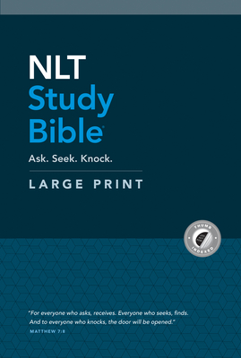 NLT Study Bible Large Print (Red Letter, Hardcover, Indexed) - Tyndale (Creator)