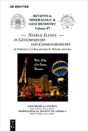 Noble Gases: In Geochemistry and Cosmochemistry