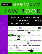Nolo's Everyday Law Book - Irving, Shae, J.D., and Nolo Press