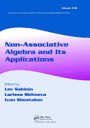 Non-Associative Algebra and Its Applications