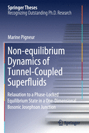 Non-Equilibrium Dynamics of Tunnel-Coupled Superfluids: Relaxation to a Phase-Locked Equilibrium State in a One-Dimensional Bosonic Josephson Junction