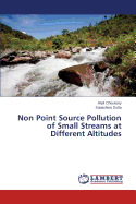 Non Point Source Pollution of Small Streams at Different Altitudes