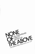 None of the Above: New Poets of the U.S.A. - Lally, Michael (Editor)