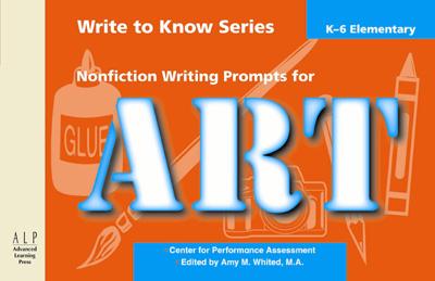 Nonfiction Writing Prompts for Art: Elementary - Whited, Amy M (Editor)