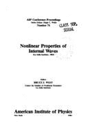 Nonlinear Properties of Internal Waves - West (Editor)