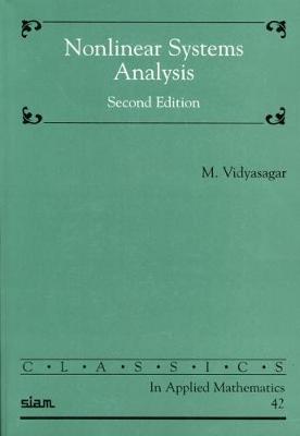 Nonlinear Systems Analysis - Vidyasagar, M