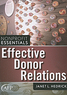 Nonprofit Essentials Effective Donor Relations