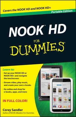 Nook HD for Dummies, Portable Edition - Sandler, Corey