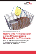 Normas de Homologacion En Las Universidades Nacionales de Venezuela