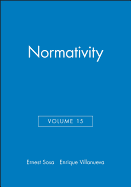 Normativity, Volume 15
