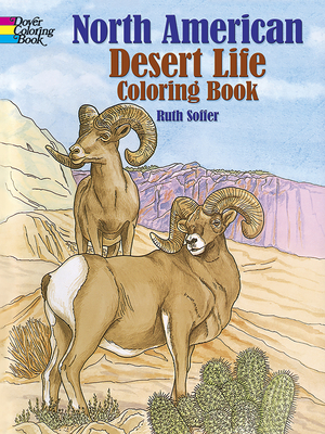North American Desert Life Coloring Book - Soffer