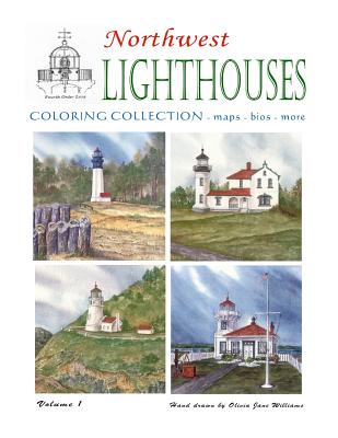Northwest Lighthouse Coloring Collection - Williams, Olivia Jane