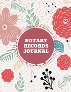 Notary Records Journal: Personalised Notary Journal To Record Notary Events- Public Notary Journal Pages (Gag Gift)