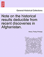 Note on the Historical Results Deducible from Recent Discoveries in Afghanistan