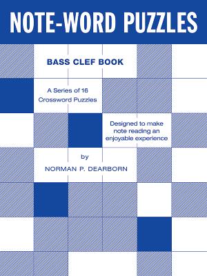 Note-Word Puzzles: Bass Clef - Dearborn, Norman P