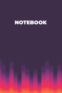 Notebook: Blank Wide Ruled with Line for Date Notebooks and Journals (Mirror Edition)