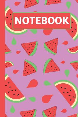 Notebook: Colorful Watermelon Journal for Kids to Write in - Creations Co, Colorful
