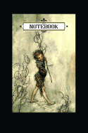 Notebook: Vintage Forest Fairy, 6x9 Inch College Ruled Notebook, 200-Page