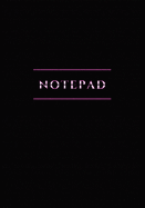 Notepad: (7" x 10") Notebook