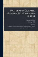 Notes and Queries, Number 211, November 12, 1853