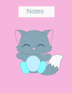 Notes: Cute Kitten Composition Notebook for School Handwriting Practice