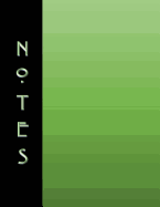 Notes Notebook: Green