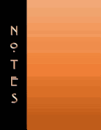 Notes Notebook: Orange