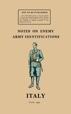 Notes on Enemy Army Identifications: October 1941 - The General