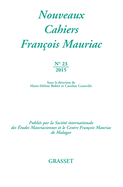 Nouveaux cahiers Fran?ois Mauriac n?23