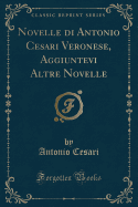 Novelle Di Antonio Cesari Veronese, Aggiuntevi Altre Novelle (Classic Reprint)