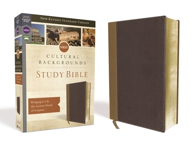 NRSV, Cultural Backgrounds Study Bible, Leathersoft, Tan/Brown, Comfort Print: Bringing to Life the Ancient World of Scripture - Keener, Craig S. (General editor), and Walton, John H. (General editor)