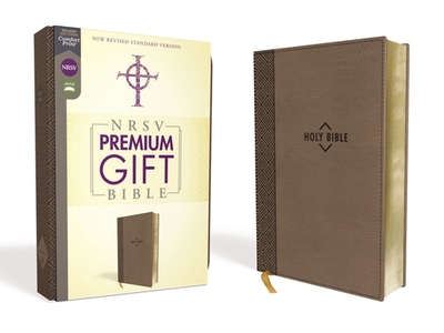 Nrsv, Premium Gift Bible, Leathersoft, Brown, Comfort Print - Zondervan