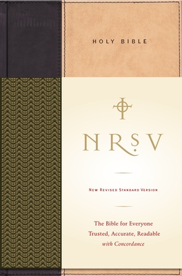 NRSV, Standard Bible, Hardcover, Tan/Black: The Bible for Everyone: Trusted, Accurate, Readable - 