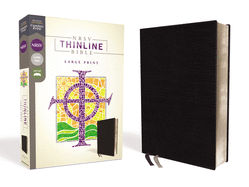 Nrsv, Thinline Bible, Large Print, Bonded Leather, Black, Comfort Print