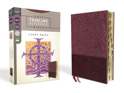 Nrsv, Thinline Reference Bible, Large Print, Leathersoft, Burgundy, Indexed, Comfort Print