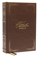 Nrsvce, Illustrated Catholic Bible, Leather Over Board, Comfort Print: Holy Bible