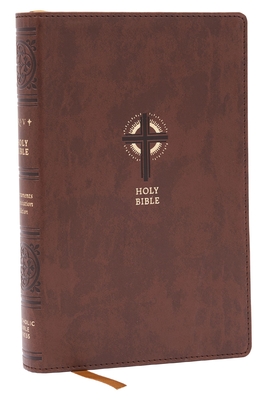 Nrsvce Sacraments of Initiation Catholic Bible, Brown Leathersoft, Comfort Print - Catholic Bible Press
