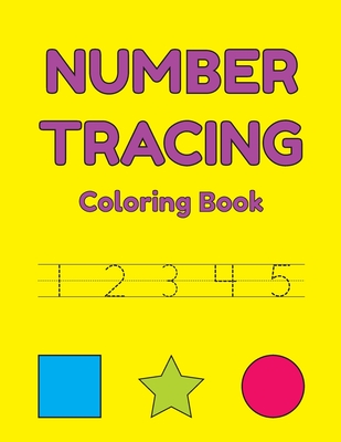 Number Tracing Coloring Book - Lee, Shannon