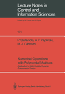 Numerical Operations with Polynomial Matrices