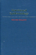 Nutritional Epidemiology - Willett, Walter