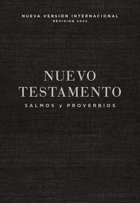 Nvi, Nuevo Testamento de Bolsillo, Con Salmos Y Proverbios, Revisin 2022, Tapa Rstica, Negro - Vida, and Nueva Versin Internacional