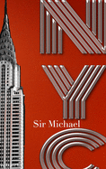 NYC chrysler Building Orange Blank note Book $ir Michael Designer edition: NYC chrysler Building Orange Blank note Book $ir Michael Designer edition