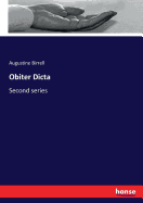 Obiter Dicta: Second series