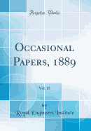 Occasional Papers, 1889, Vol. 15 (Classic Reprint)