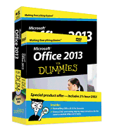 Office 2013 for Dummies, Book + DVD Bundle