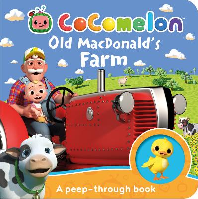 Official Cocomelon: Old MacDonald's Farm: A peep-through book - Cocomelon